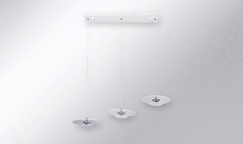 COLLA - Suspension - Square - 3 heads